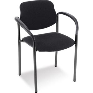 Produktbild für Besucherstuhl Nowy-Styl Styl arm black, stapelbar