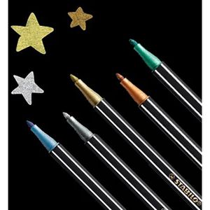 Produktbild für Metallic-Stifte Stabilo Pen 68, gold