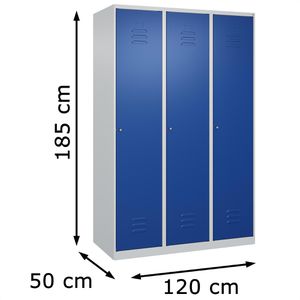 Produktbild für Spind CP-Möbel Classic PLUS, blau
