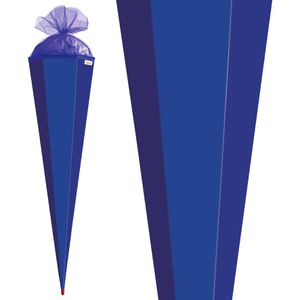 Produktbild für Schultüte Roth 668533, Rohling, ultramarinblau