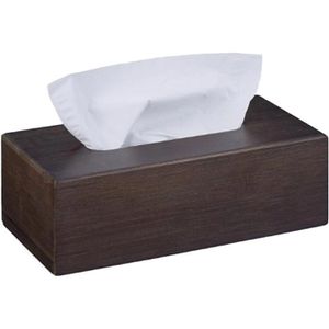 Produktbild für Taschentuchbox Relaxdays 10023253, aus Bambus