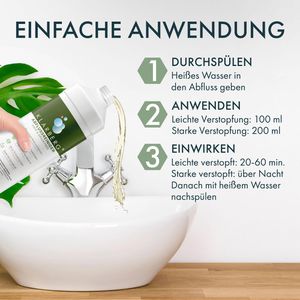 Produktbild für Rohrreiniger KLARBERG Abflussfrei, flüssig
