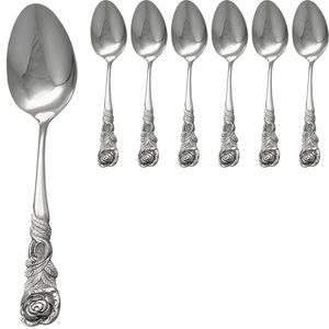 Espressolöffel Gräwe Rosendekor, 10,5 cm