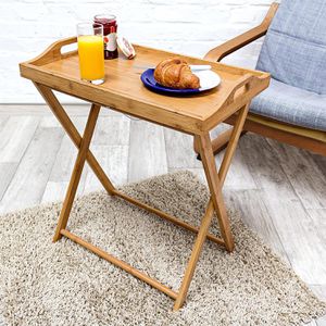 Produktbild für Serviertablett Relaxdays 10019136, eckig, 55x35cm