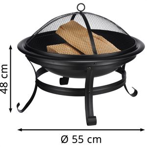 Produktbild für Feuerschale Böttcher-AG 64033, aus Stahl