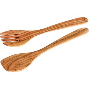 Salatbesteck Fackelmann Nature 30855, Set 2-teilig