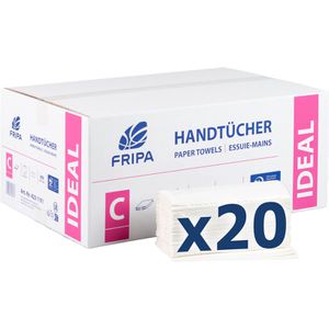 Produktbild für Papierhandtücher Fripa Ideal 4231101, 1-lagig