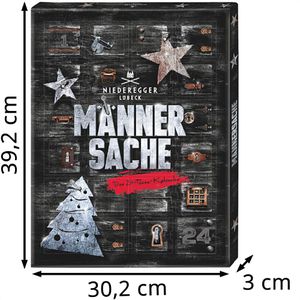 Produktbild für Adventskalender Niederegger Männersache