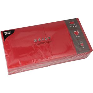 Servietten Papstar Daily Collection, bordeaux