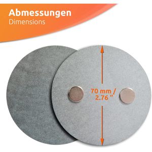 Produktbild für Rauchmelder-Magnethalter ECENCE