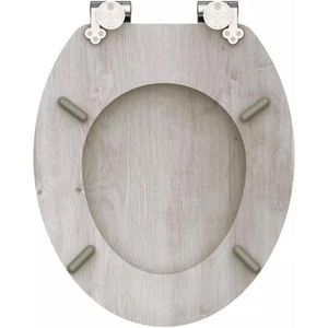 Produktbild für WC-Sitz Schütte Light Wood 80192, oval, aus Holz