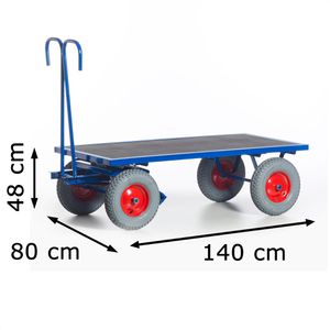 Produktbild für Handwagen Rollcart 15-05132, mit Plattform