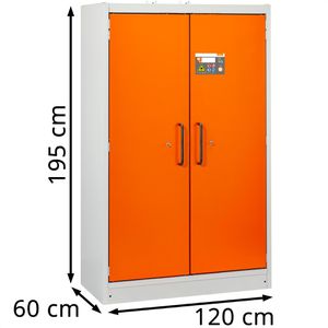 Produktbild für Gefahrstoffschrank CEMO PROline 12/20, 11975, mit 3 Fachböden