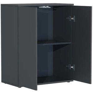 Produktbild für Aktenschrank VCM Dalosa 2-Fach 918320, aus Holz