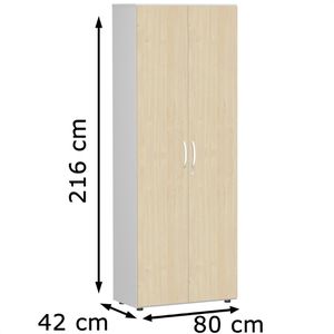 Produktbild für Aktenschrank Geramöbel Flex, aus Holz