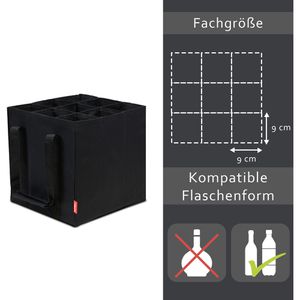 Produktbild für Flaschenträger achilles ADB09, Polyester