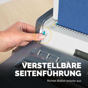 Produktbild für Bindegerät Fellowes Quasar Wire, A4, manuell