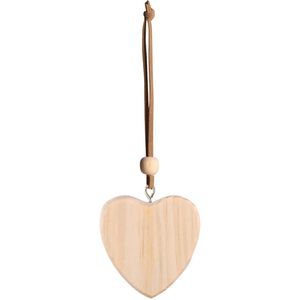 Hängeetiketten Rayher Holzanhänger Herz, Ø 5 cm