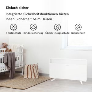 Produktbild für Konvektorheizung Bosch Heat Convector 4000-25, weiß