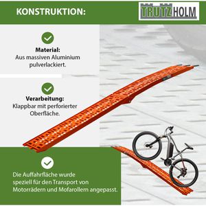 Produktbild für Auffahrrampe Trutzholm 23886901, orange, 2 Stück