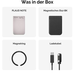 Produktbild für Diktiergerät Plaud Note Starlight