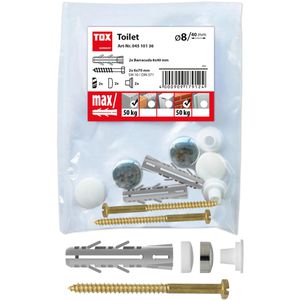 Produktbild für Schrauben-Dübel-Set Tox 04510136, Toilet