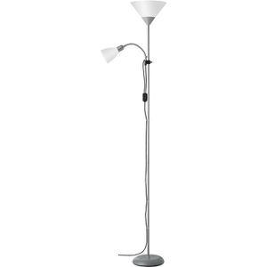 Produktbild für Stehlampe Brilliant SPARI 4, silber, 180 cm