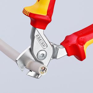 Produktbild für Kabelschere Knipex StepCut 9516160, bis 50 mm², VDE-geprüft