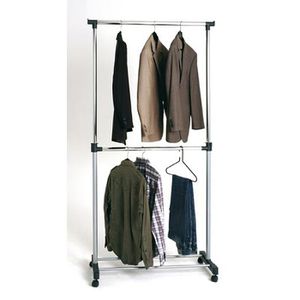 Produktbild für Garderobenständer Haku-Möbel Buddy, silber