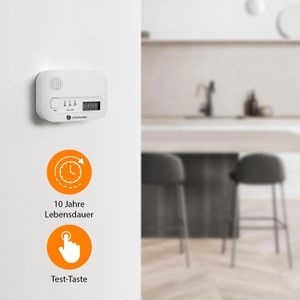 Produktbild für CO-Melder Smartwares FGA-13041, mit Batterie