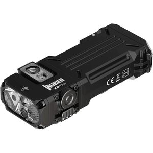 Produktbild für Taschenlampe Wuben X2 Pro+ schwarz, LED, aufladbar