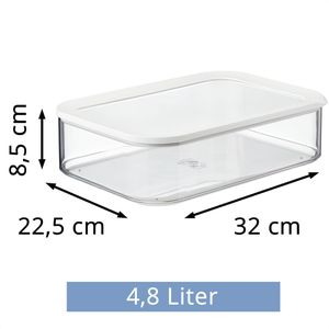 Produktbild für Aufschnittbox Mepal Modula XXL, aus Kunststoff