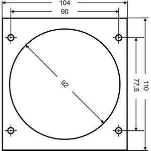 Produktbild für CEE-Wandstecker as-Schwabe 60484, 3-polig