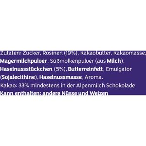 Produktbild für Tafelschokolade Milka Trauben-Nuss