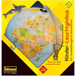 Produktbild für Globus Idena 22059, Kinder Leuchtglobus, Ø 30cm