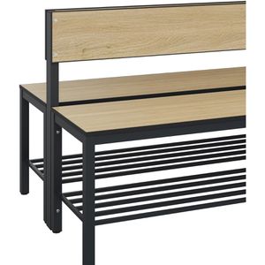 Produktbild für Umkleidebank CP-Möbel 8061-410, Sitzfläche Holz, 150 cm