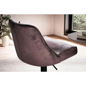 Produktbild für Barhocker Wohnling WL6.999, drehbar mit Lehne