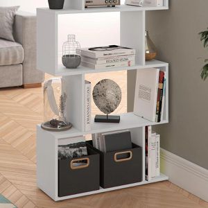 Produktbild für Bücherregal Vicco Levio, weiß