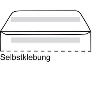 Produktbild für Briefumschläge Herlitz weiß, C6