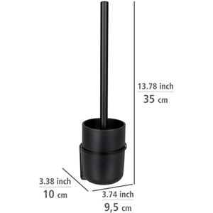 Produktbild für WC-Bürste Wenko Turbo-Loc Carpino, schwarz