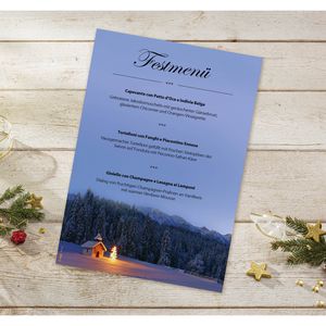 Produktbild für Weihnachtsbriefpapier Sigel DP645, Christmas Chapel