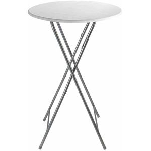 Produktbild für Stehtisch CASARIA 108092, grau, Ø 60 cm, klappbar