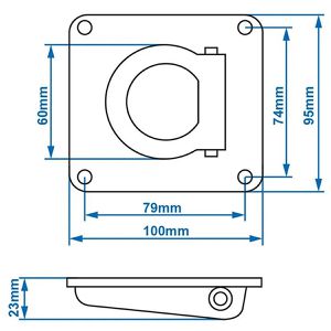 Produktbild für Zurrösen ProPlus 342143 für Transporter und Anhänger