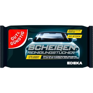 Reinigungstücher Gut&Günstig Scheibenreinigung, feucht