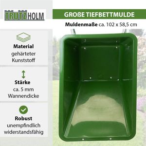 Produktbild für Schubkarre Trutzholm 41637, Tragkraft 300 kg