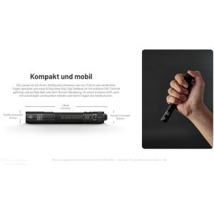 Produktbild für Taschenlampe Nitecore MT2A Pro, LED, aufladbar