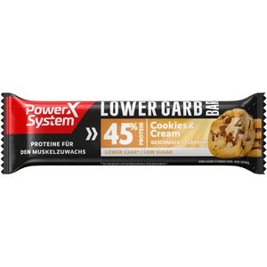 Produktbild für Proteinriegel Power-System Lower Carb, 28 Riegel