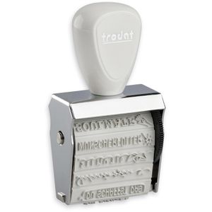 Motivstempel Trodat Creative Mini Engelspost, aus Metall