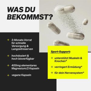 Produktbild für Magnesium natural-elements Komplex, 180 Kapseln