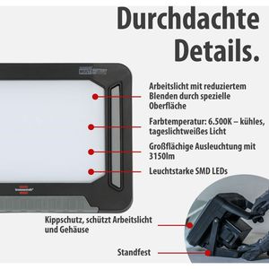 Produktbild für Baustrahler Brennenstuhl MULTI 3000 MA LED, für 18 V Akkus